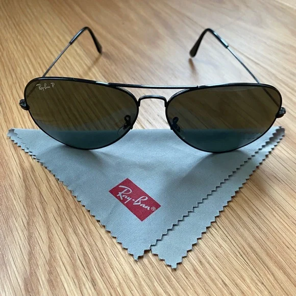 COPY - Ray Ban Polarized black/black sunglasses COPY - Ray Ban Polarized black/black sunglasses main image 4